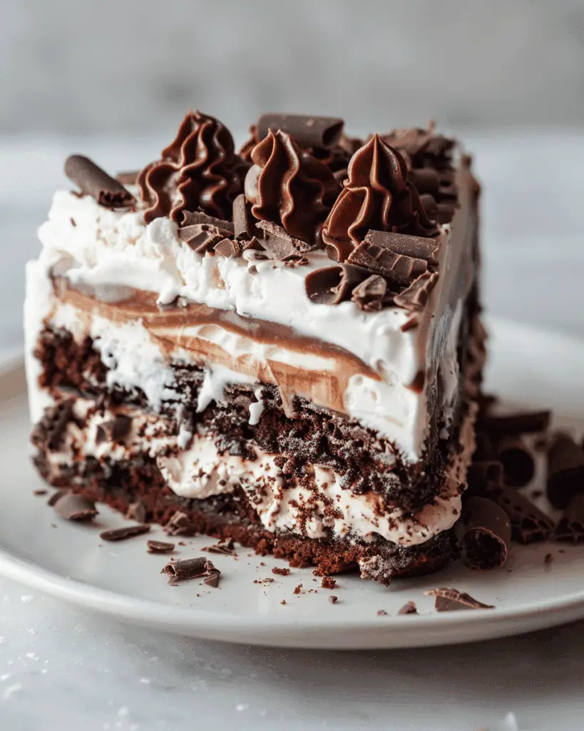 Brownie Ice Cream Cake