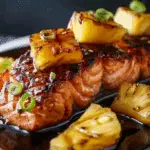 Honey Pineapple Salmon