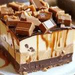 No-Bake Twix Cheesecake