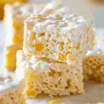 Lemon Rice Krispie Treats