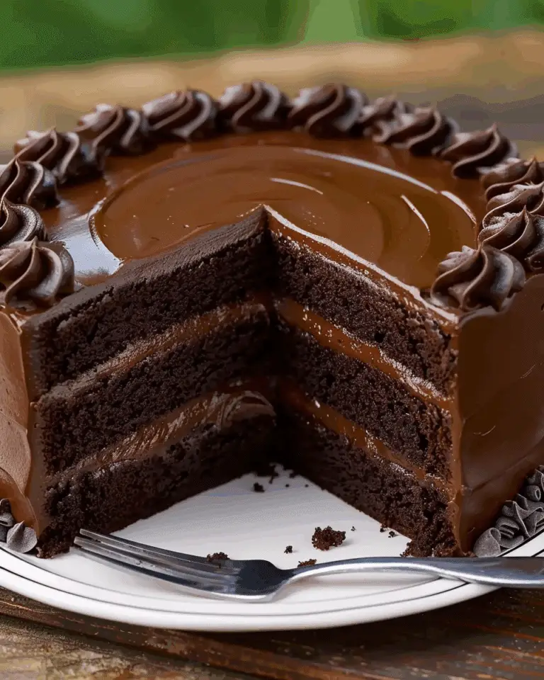 Simple Chocolate Cake Recipe