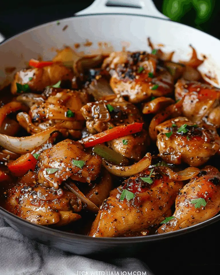 Black Pepper Chicken