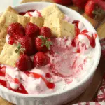 Easy Banana-Strawberry Cheesecake Fantasy