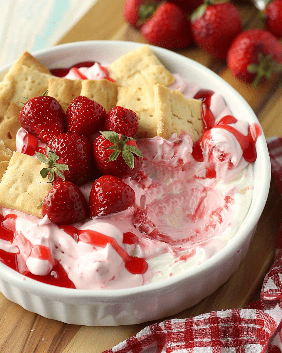 Easy Banana-Strawberry Cheesecake Fantasy