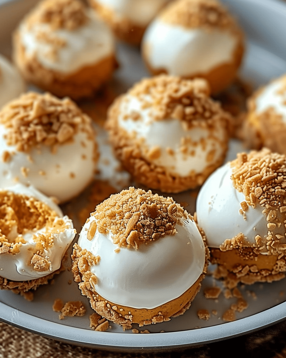 No-Bake Pumpkin Cheesecake Balls: Easy Fall Dessert Recipe