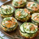 Cucumber Smoked Salmon Bites