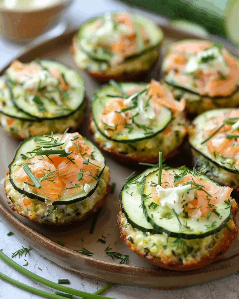 Cucumber Smoked Salmon Bites