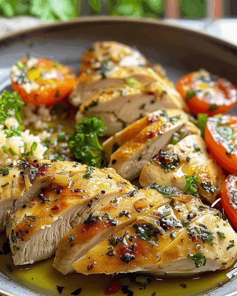 Garlic Butter Baked Chicken Breast Recipe