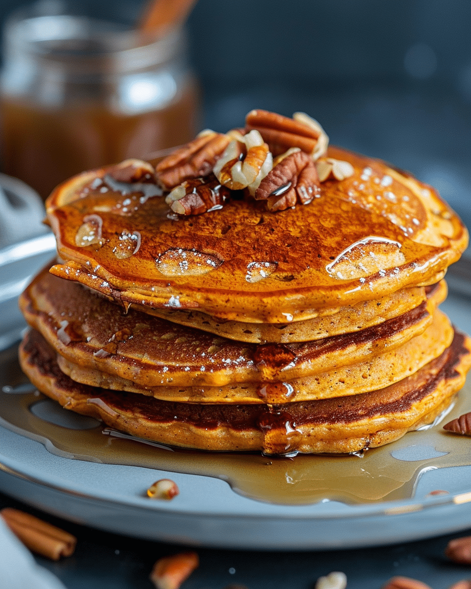 Fluffy Sweet Potato Pancakes
