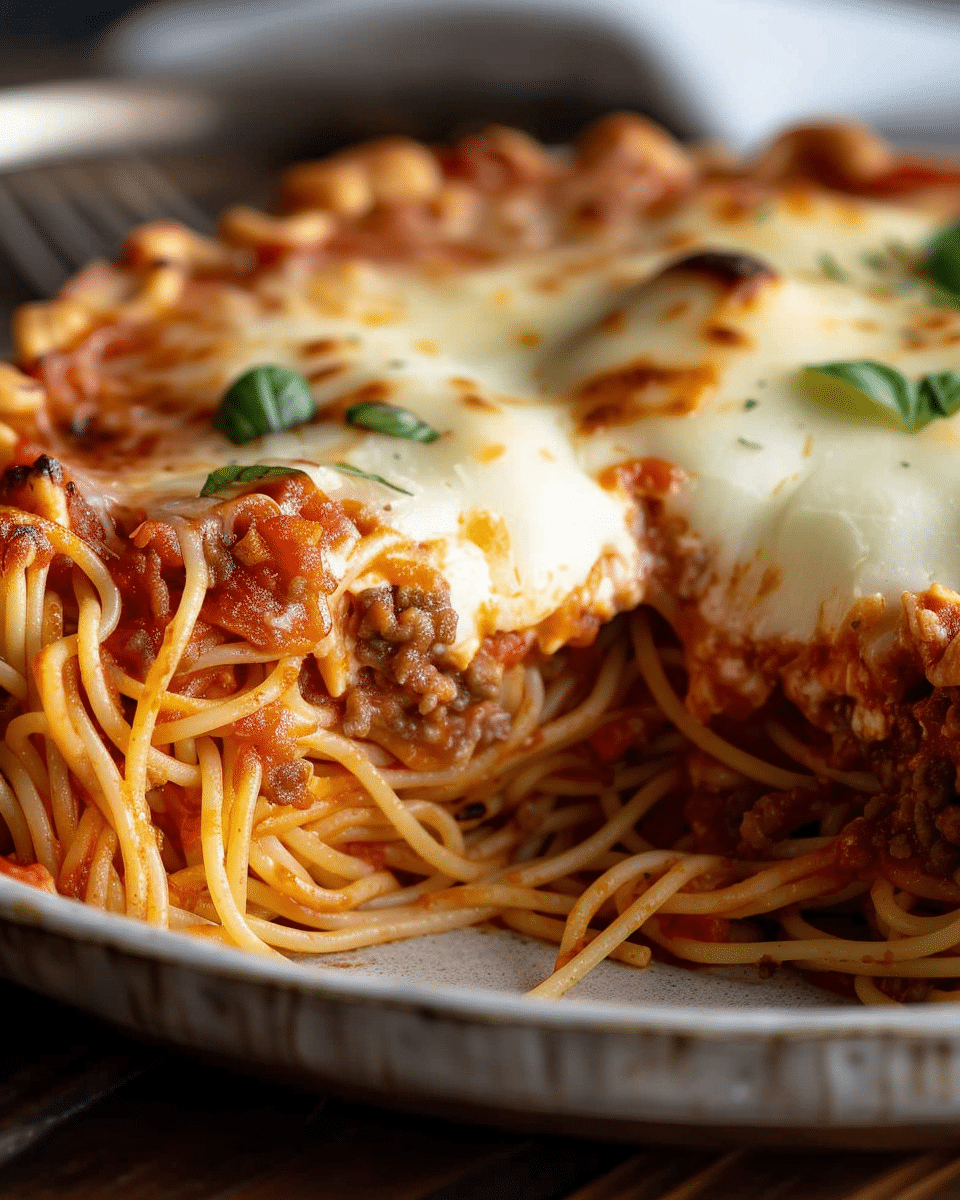 Spaghetti Pie Recipe