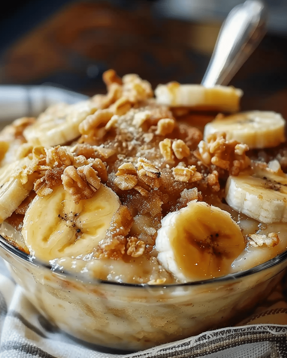 Southern Banana Cobbler