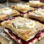Cherry Cream Cheese Hand Pies with Canned Biscuits