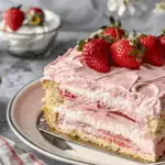 Strawberry Eclair Cake