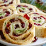 Turkey Cranberry Pinwheels