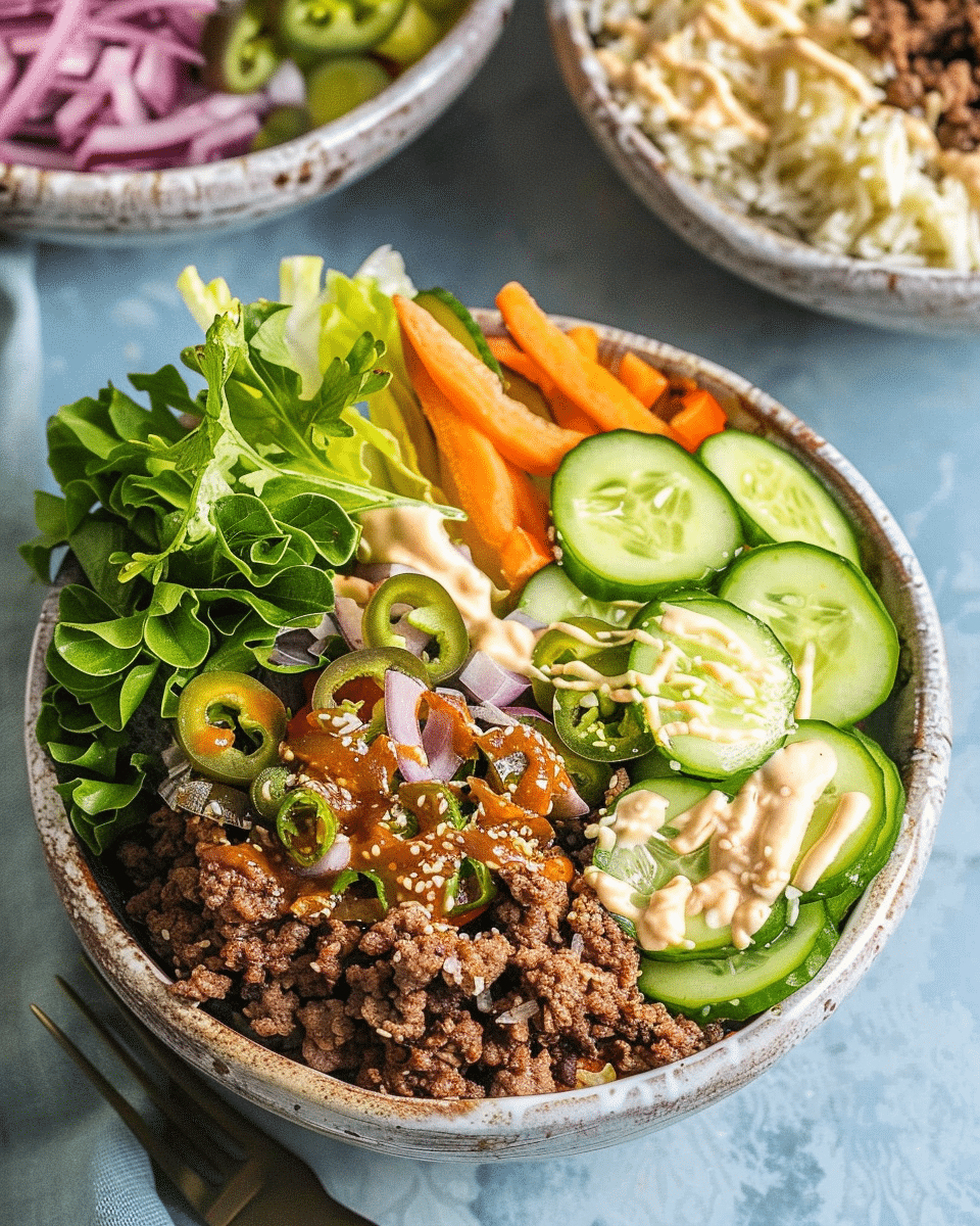 Burger Bowls