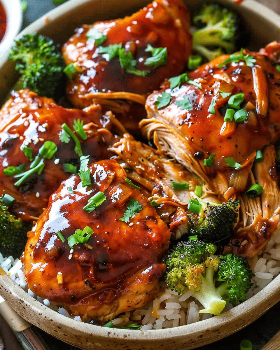 Easy Crock Pot Teriyaki Chicken