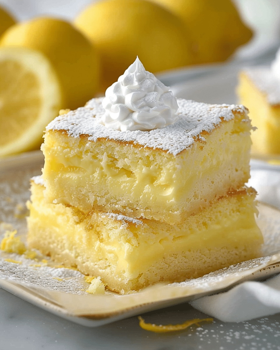 Lemon Custard Cake