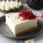 Vanilla Bean White Chocolate Mousse Cheesecake