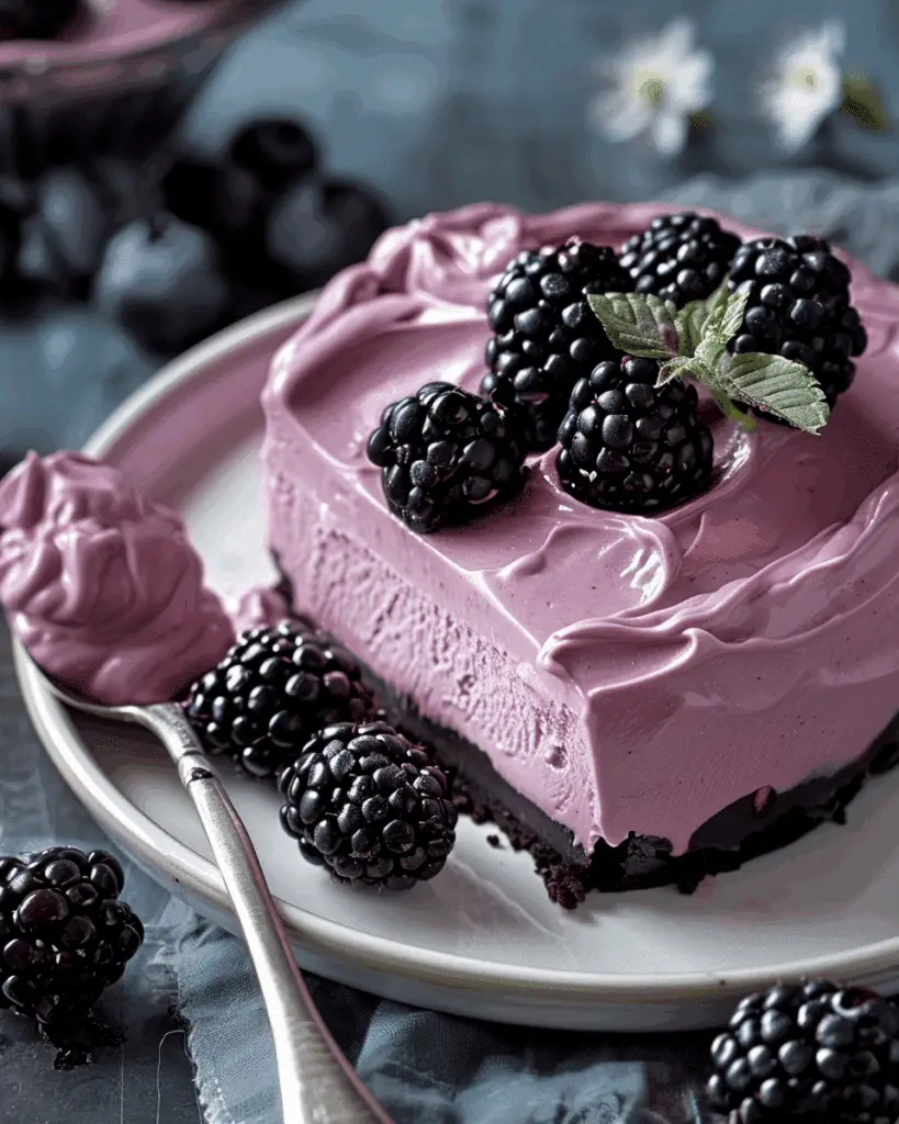 Blackberry Mousse