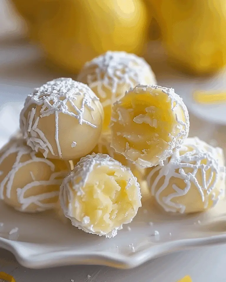 Lemon Truffles
