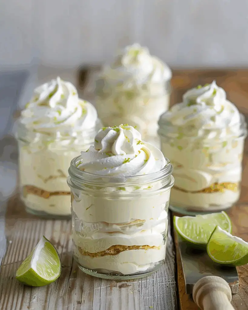 Best No-Bake Key Lime Cheesecake Jars Recipe