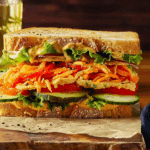 Veggie & Hummus Sandwich