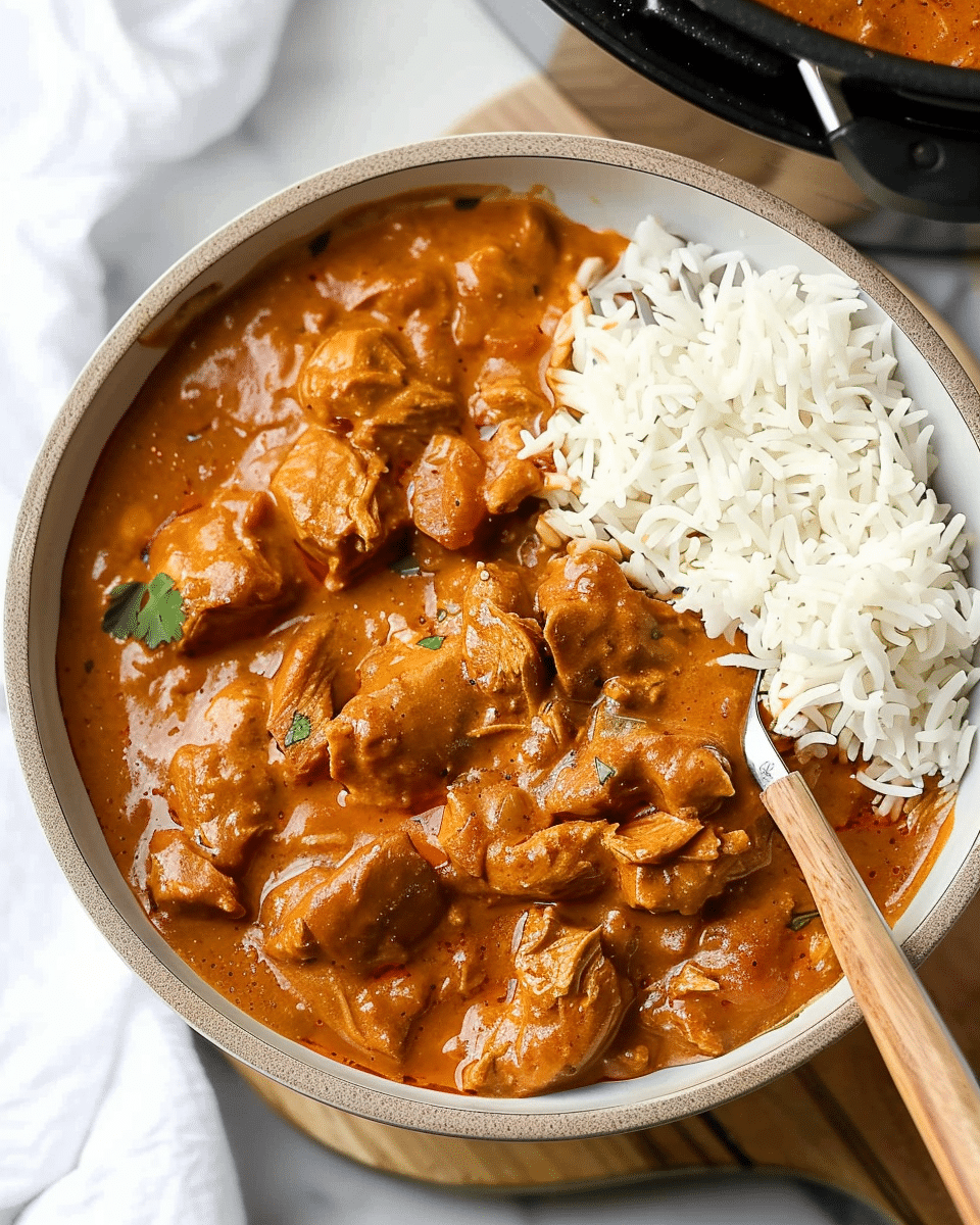 Butter Chicken Slow Cooker