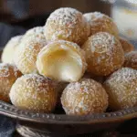 Condensed Milk & Cinnamon Doughnut Puffs