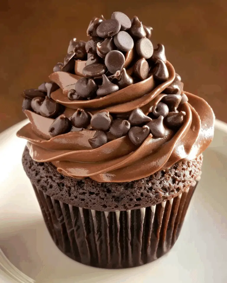 Chocolate Fudge Cupcakes