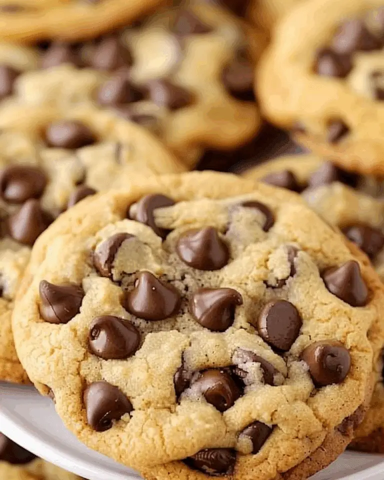 Gooey Chocolate Chip Cookies