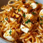 Hot Honey Halloumi Pasta