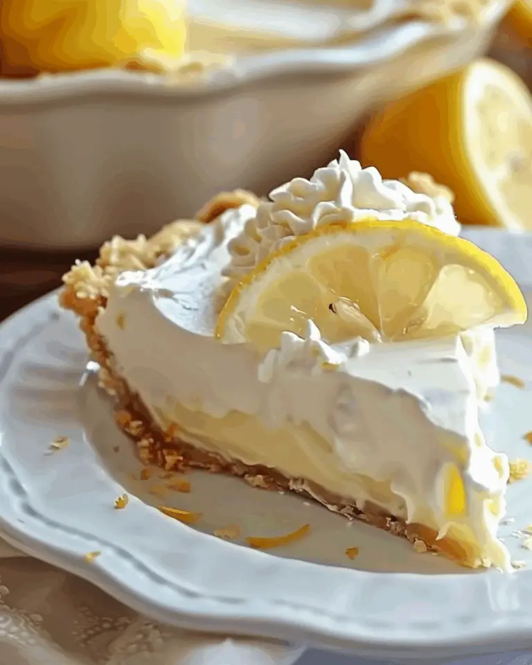 Cream Cheese Lemonade Pie – A Tart, Creamy, No-Bake Summer Dream