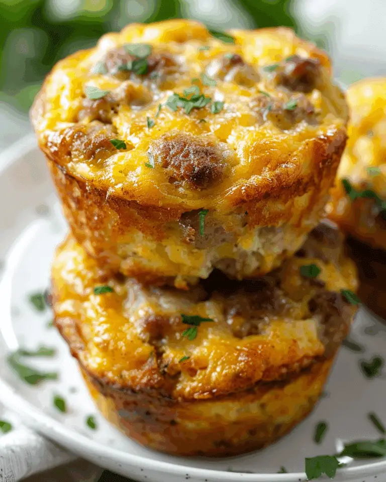 Easy Sausage Breakfast Muffins