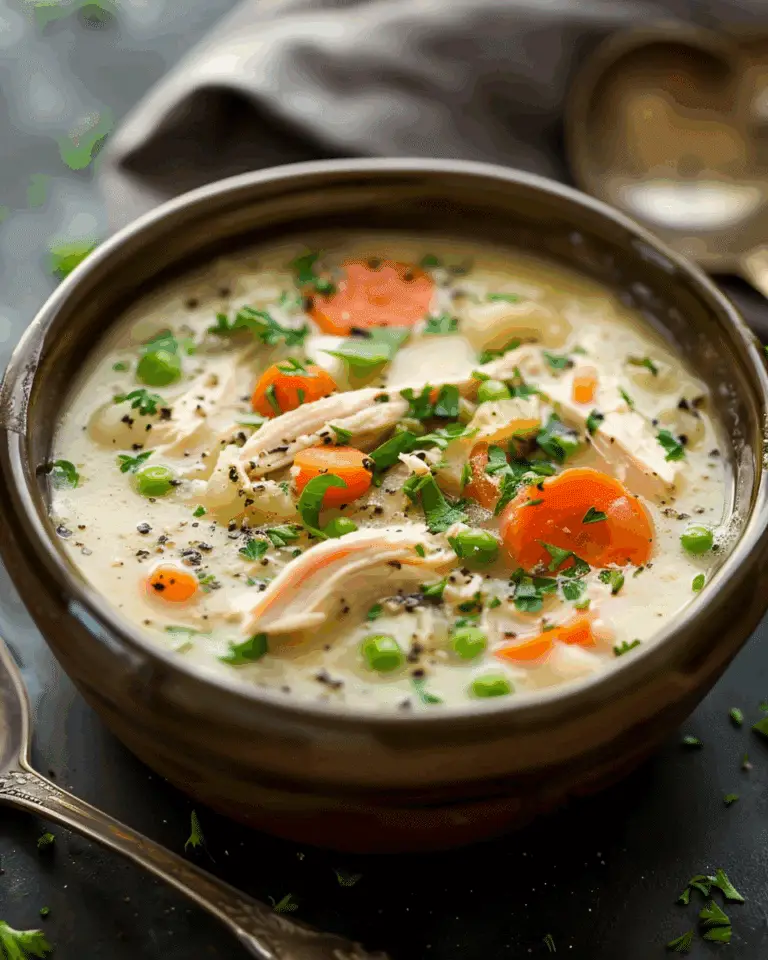 Chicken Pot Pie Soup Recipe