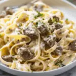 Creamy Garlic Beef Pasta Recipe for Easy Dinners