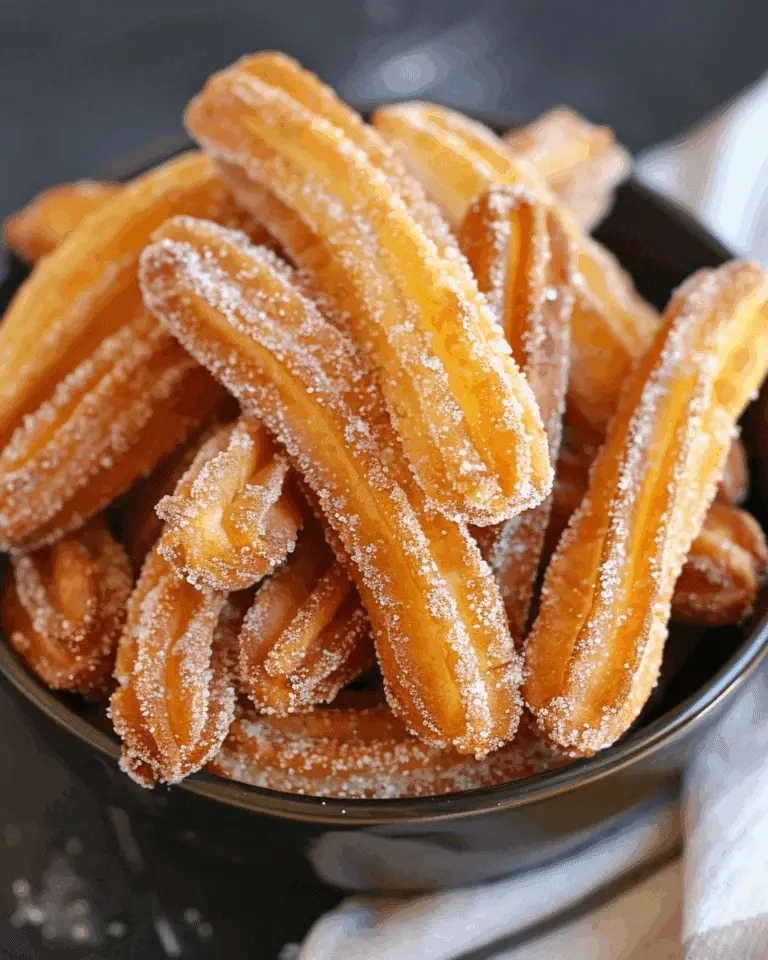 Churros With Cinnamon Sugar