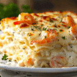 Seafood Lasagna with Shrimp & Crab