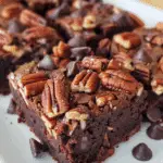 Decadent Pecan Pie Brownie Bombs