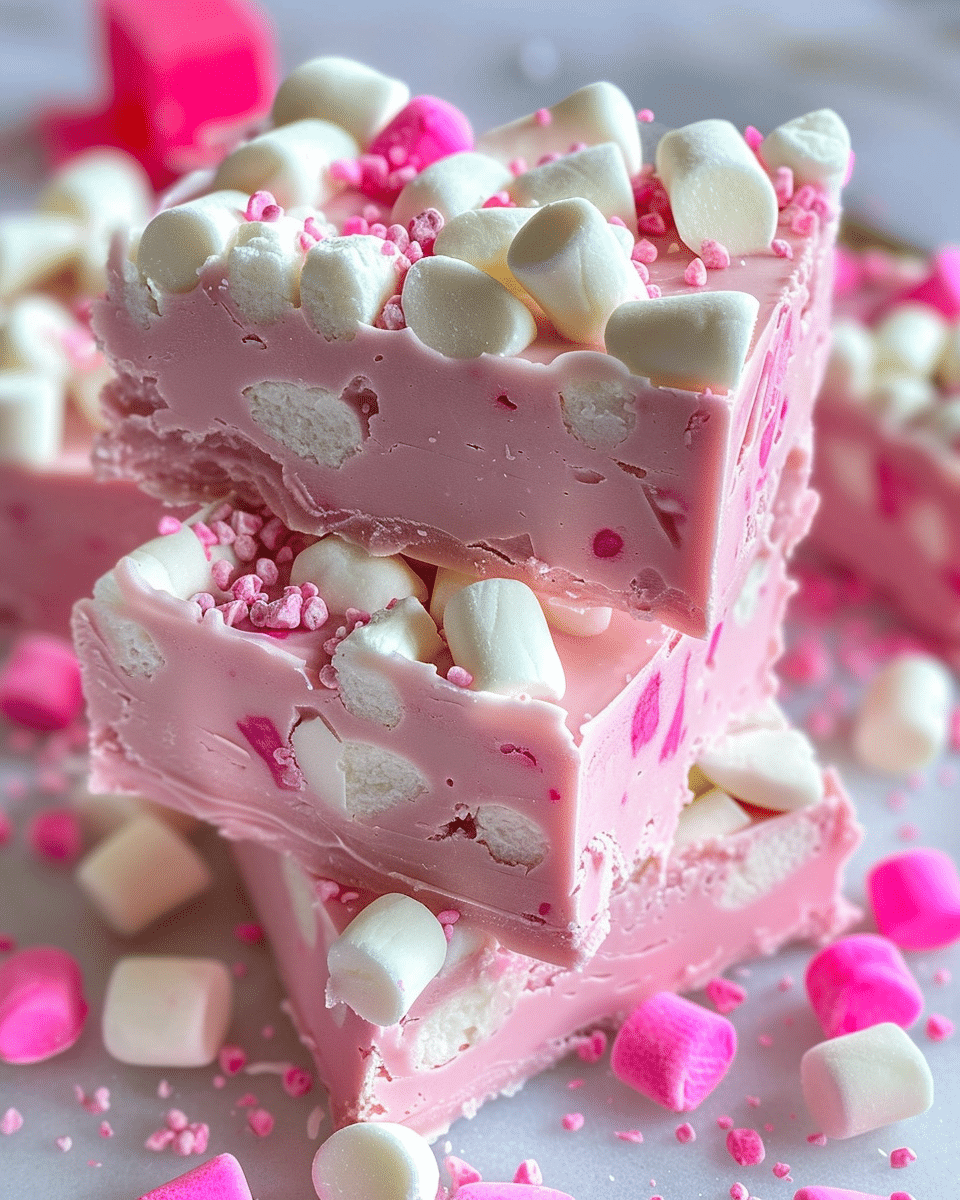Bubblegum Marshmallow Fudge