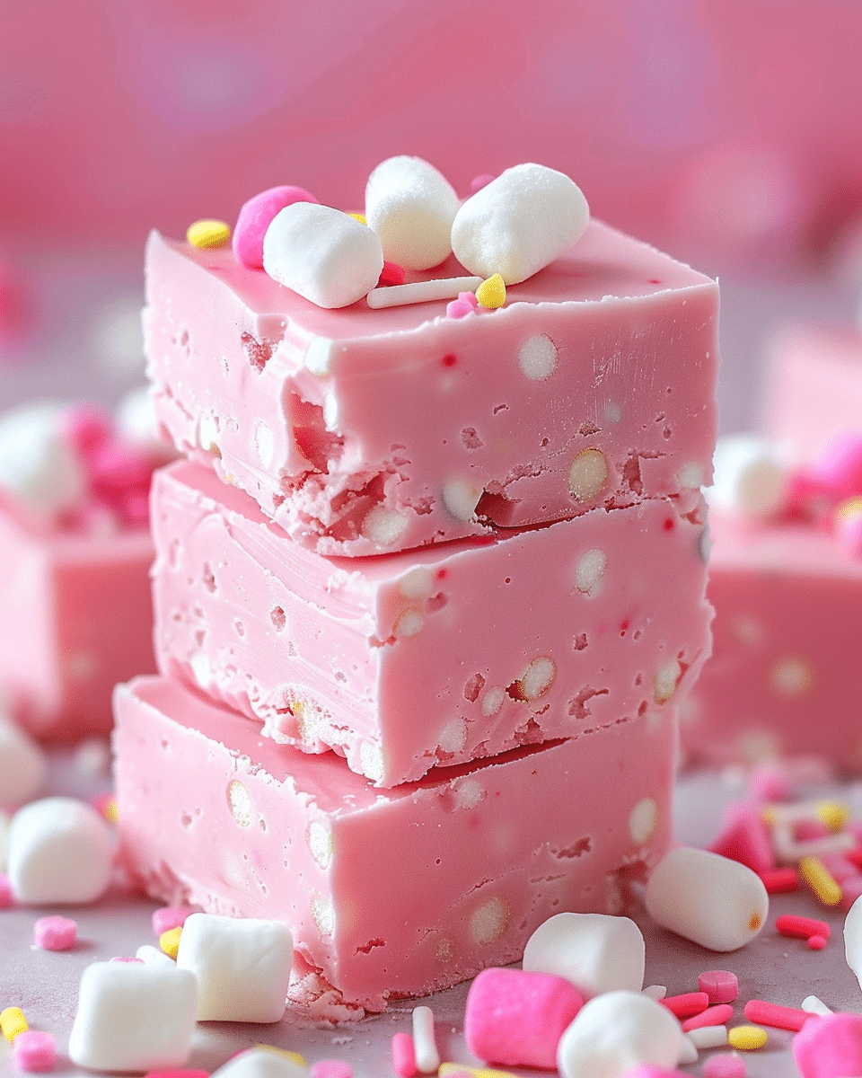 Bubblegum Marshmallow Fudge