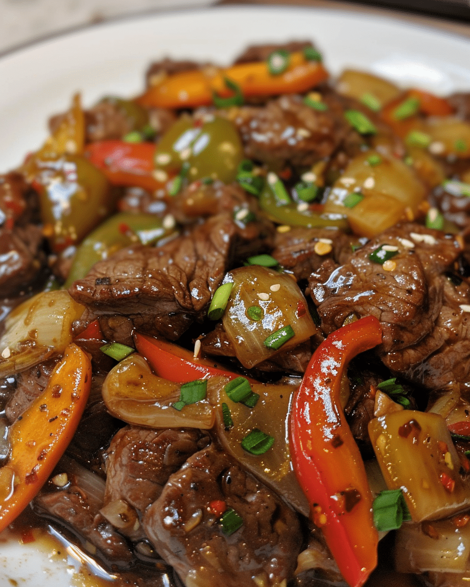 Chinese Pepper Steak