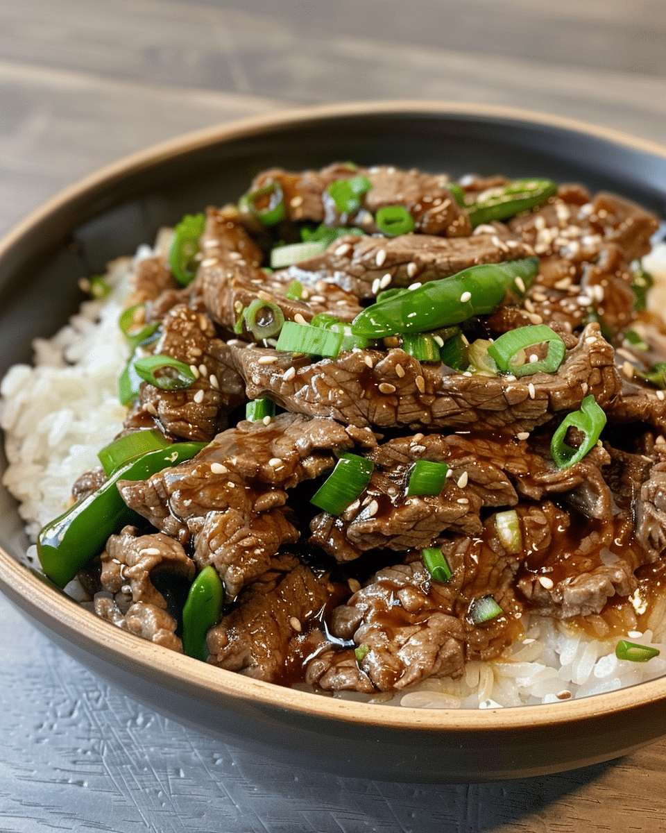 Chinese Pepper Steak