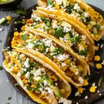 Mexican Street Corn Chicken Tacos