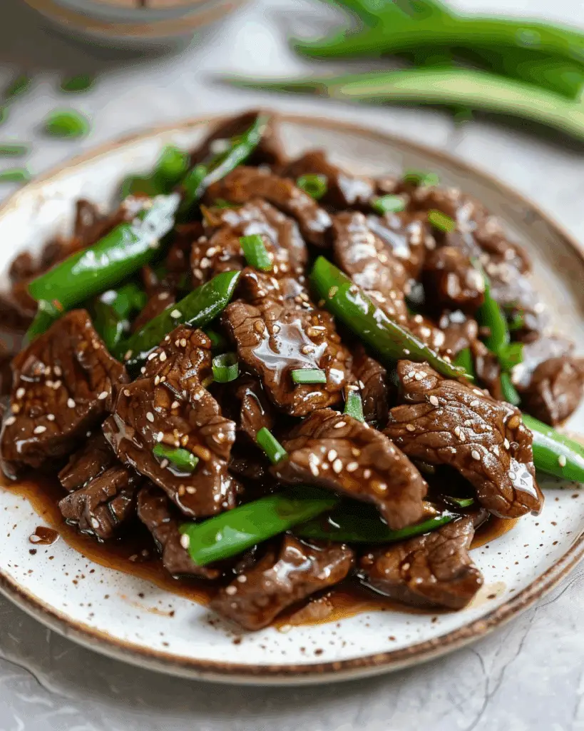 Chinese Pepper Steak