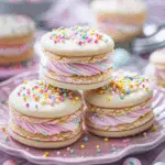 Pastel Sugar Cookie Sandwiches