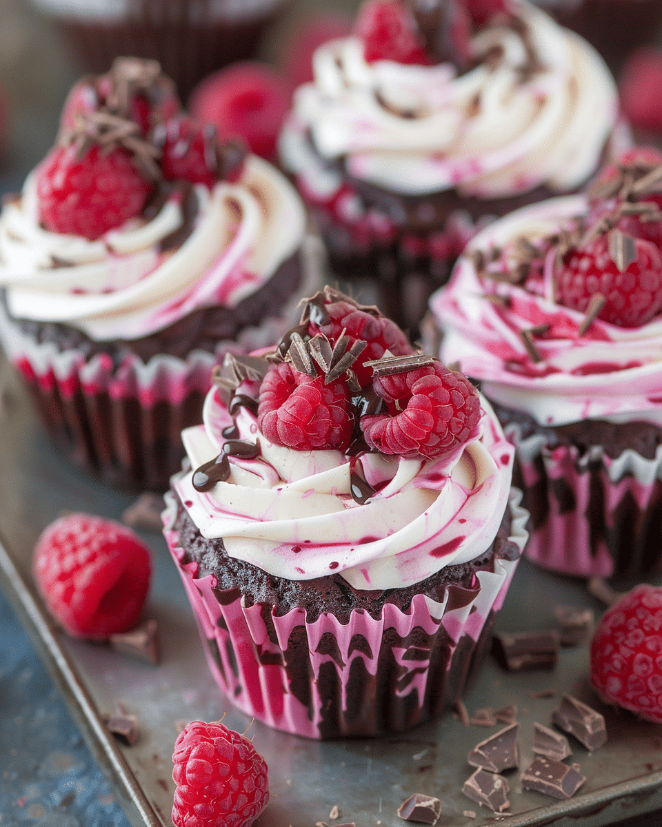 Decadent Raspberry Chocolate Lava Cupcakes You’ll Adore