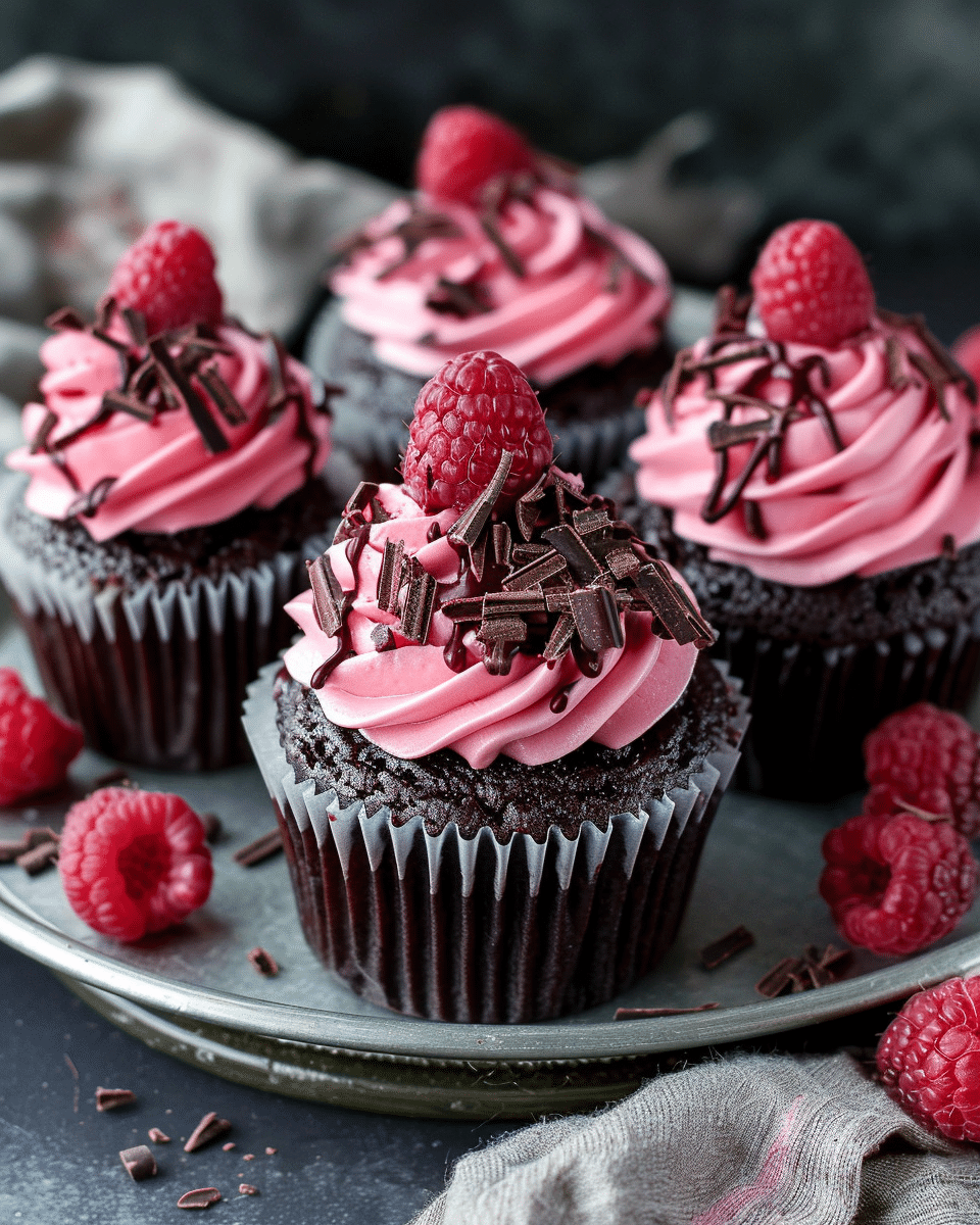 Decadent Raspberry Chocolate Lava Cupcakes You’ll Adore
