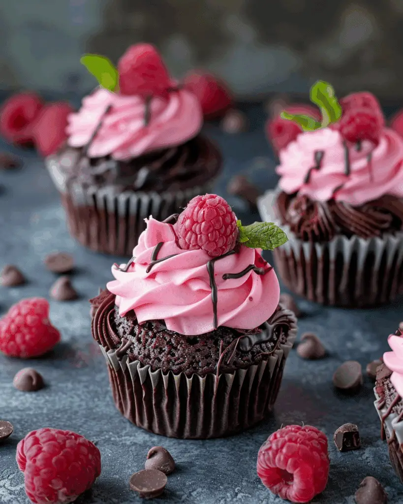 Decadent Raspberry Chocolate Lava Cupcakes You’ll Adore