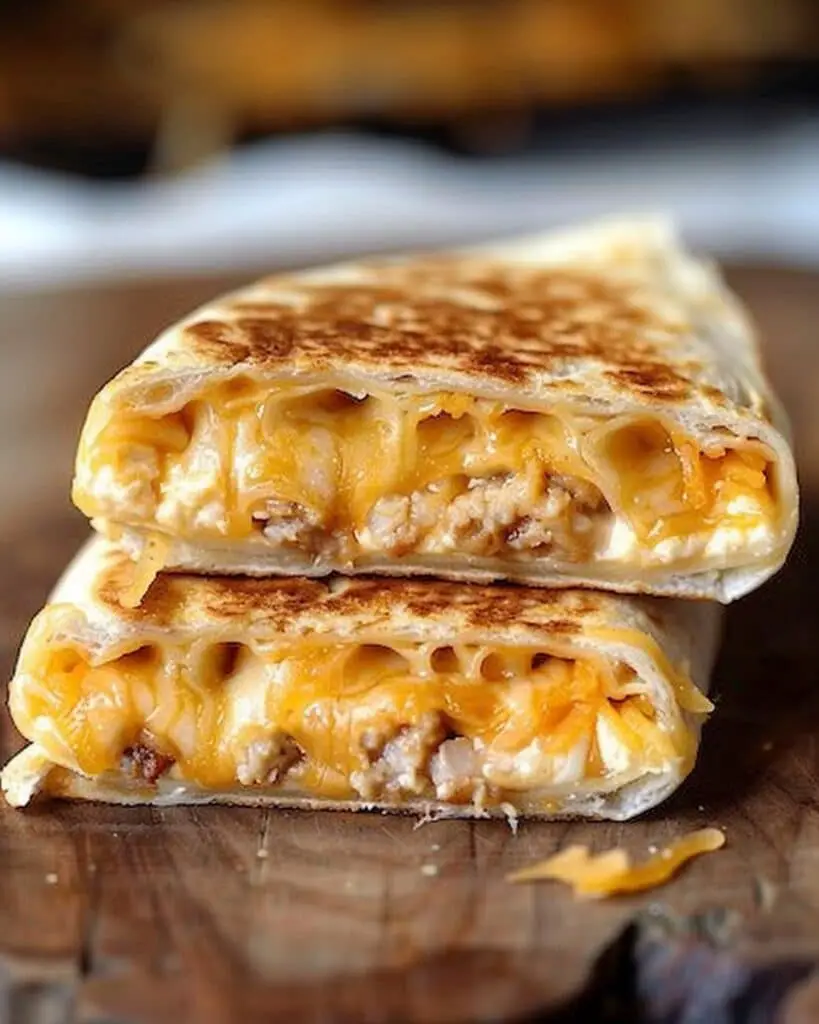 Easy Grilled Cheese Burrito Copycat
