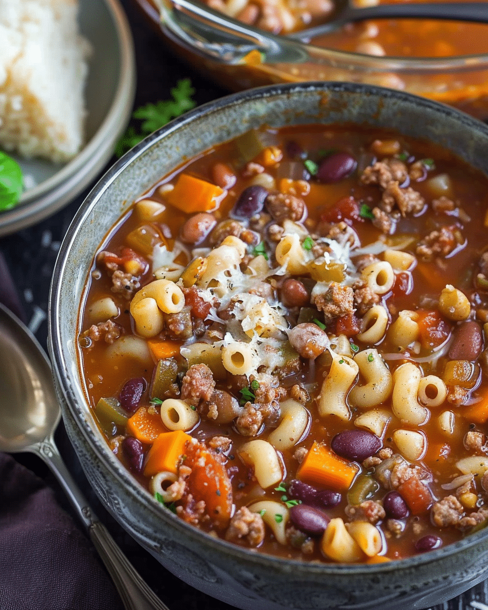 Pasta e Fagioli Soup (Olive Garden Style)